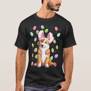 Corgi Dog Easter Egg Funny Corgi Easter Sunday T-Shirt