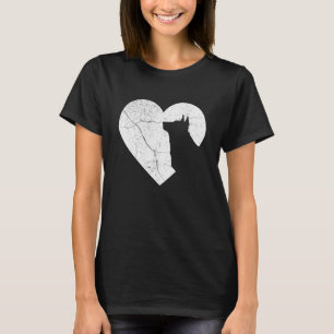 Corgi Dog Funny Heart Valentine's Day Dog Dad Mum T-Shirt
