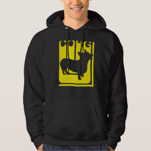 Corgi Dog Funny Hoodie