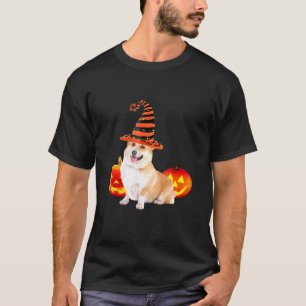 Corgi Dog Halloween S T-Shirt