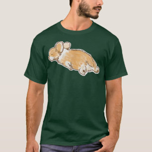 Corgi Dog Hand Drawn Sketch T-Shirt
