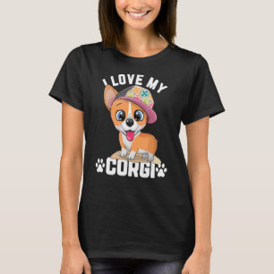 Corgi Dog I Love My Corgi T-Shirt
