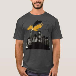 Corgi Dog Lady Puppy Lover Superdog Mutt Mixed pup T-Shirt