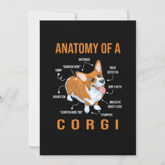 corgi dog lover funny save the date