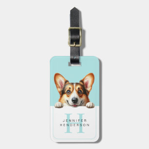 Corgi Dog Luggage Tags