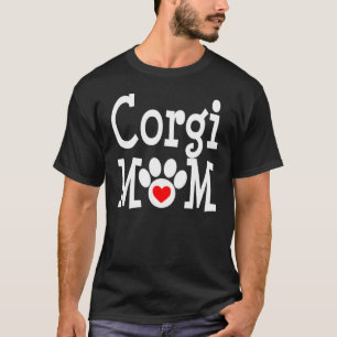 Corgi Dog Mum Owner Cute Christmas Wife Sister T-Shirt