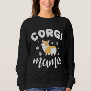 Corgi Dog Mum Women Men Kids Welsh Owner Long Sweatshirt