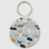 Corgi Dog Paws and Bones
