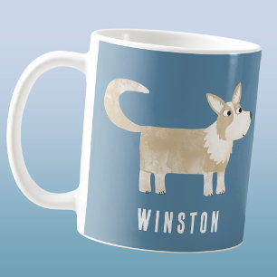 Corgi Dog Personalised Coffee Mug