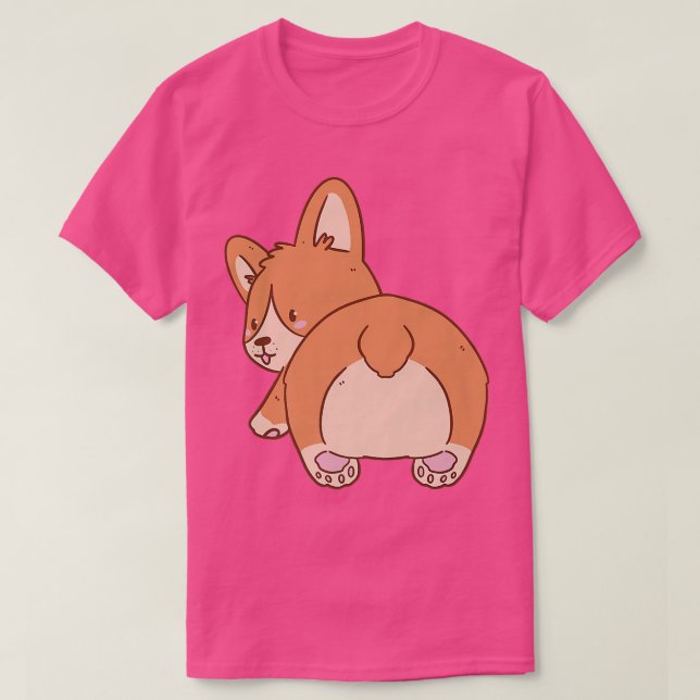 Corgi Dog Pet Paws247 T-Shirt (Design Front)