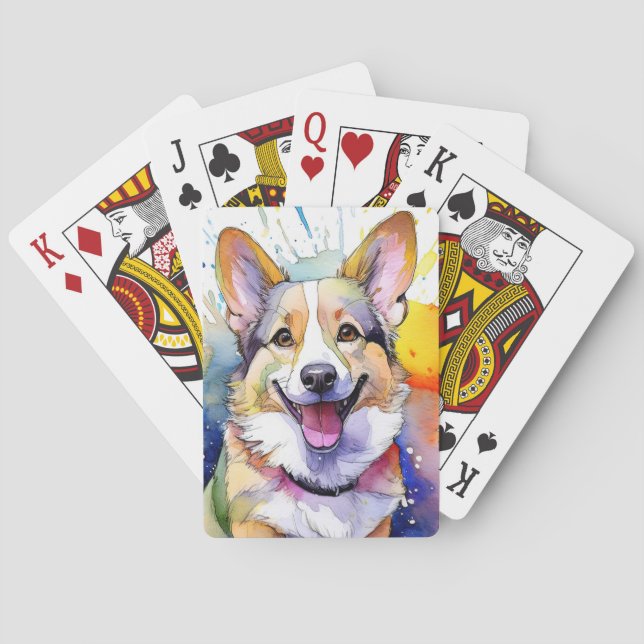 Corgi Dog Playing Cards (Back)