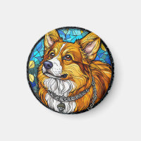 Corgi Dog Portrait