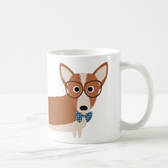 Corgi Dog Puppy Coffee Mug (Right)