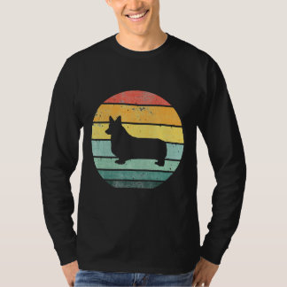 Corgi Dog Retro Vintage S S Style Breed Kennel T-Shirt