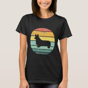 Corgi Dog Retro Vintage S S Style Breed Kennel T-Shirt