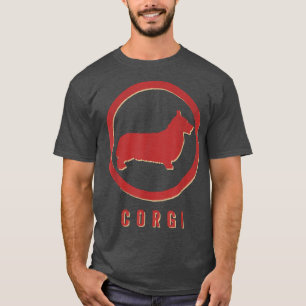 Corgi Dog Retro Vintage T-Shirt