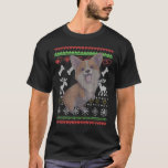 Corgi Dog Santa Claus Ugly Christmas Pattern X Mas T-Shirt<br><div class="desc">Corgi Dog Santa Claus Ugly Christmas Pattern X Mas 13</div>