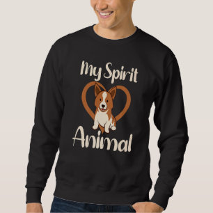 Corgi Dog T Dog Mum Dad My Spirit Animal 1 Sweatshirt