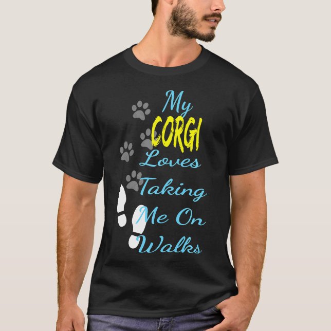 Corgi   Dog T-Shirt (Front)