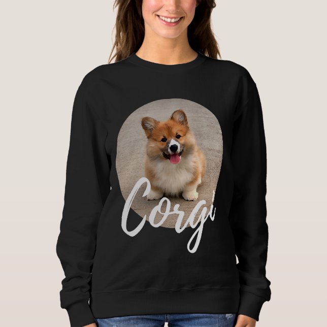 Corgi Dog T Sweatshirt (Front)