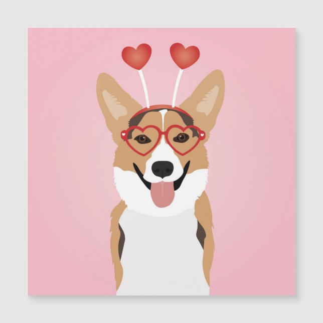 Corgi Dog Valentines Day (Front)