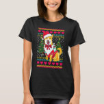 Corgi Dog With Santa Claus Hat Christmas T-Shirt<br><div class="desc">Corgi Dog With Santa Claus Hat Christmas</div>