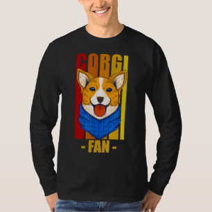 Corgi Dog Womens Colourful Cool Mens Kids T-Shirt