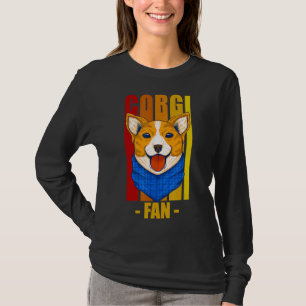 Corgi Dog Womens Colourful Cool Mens Kids T-Shirt