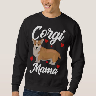Corgi Dog Womens Corgi Mama Sweatshirt