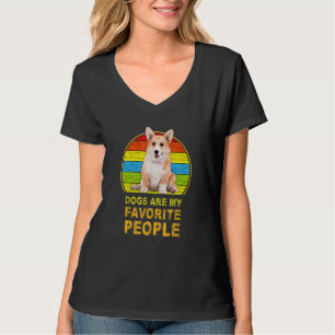 Corgi Dogs Are My Favourite People T-Shirt