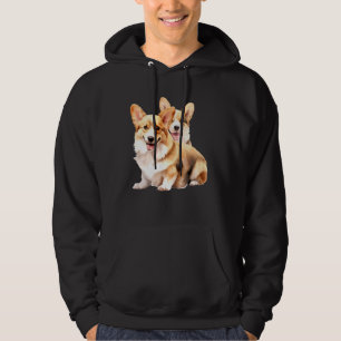 Corgi Dogs x Welsh Corgi Hoodie