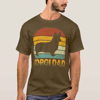 Corgi Dogvintage Cavalier Dad275 T-Shirt