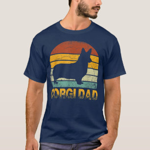Corgi DogVintage Cavalier Dad T-Shirt