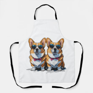 Corgi Dread Deluxe Apron