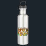 Corgi Easter T-Shirt_1 710 Ml Water Bottle<br><div class="desc">Corgi Easter T-Shirt_1</div>