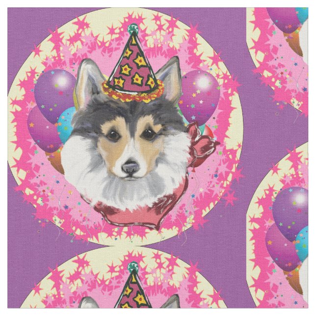 CORGI FABRIC (Close Up)