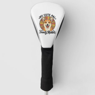 Corgi Family Shirt Vintage Pet Lover Design_1 Golf Head Cover