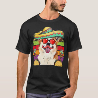 Corgi Fiesta Dog Tacos Cinco De Mayo-475 T-Shirt