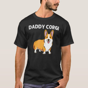 Corgi For Men Dad Welsh Corgi Dog Animal T-Shirt