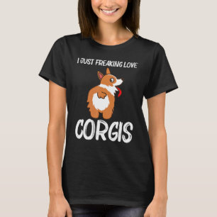Corgi For Men Women Pet Dog Animal Doggy Owner 4 T-Shirt