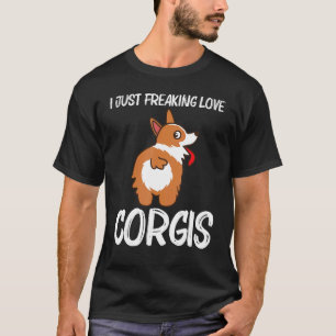 Corgi For Men Women Pet Dog Animal Doggy Owner 4 T-Shirt