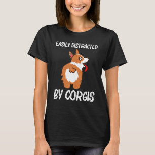 Corgi For Men Women Pet Dog Animal Doggy Owner T-Shirt