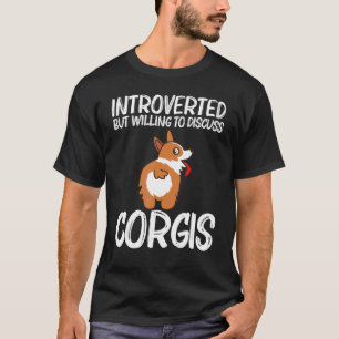 Corgi For Men Women Pet Dog Animal Doggy Owner T-Shirt