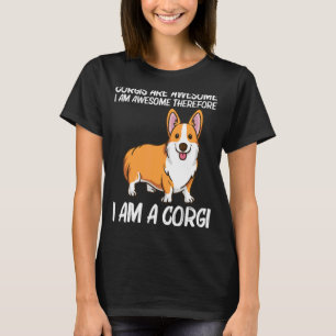 Corgi For Men Women Welsh Corgi Dog Animal T-Shirt