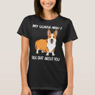 Corgi For Men Women Welsh Corgi Dog Animal T-Shirt