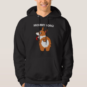 Corgi For Women Mum Pet Dog Animal Doggy Owner Hoodie