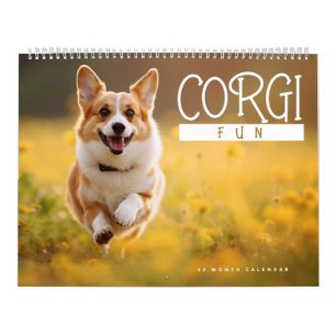 Corgi Fun Calendar