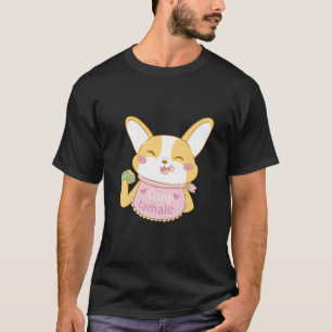 Corgi Girl dog owner pet tamale T-Shirt