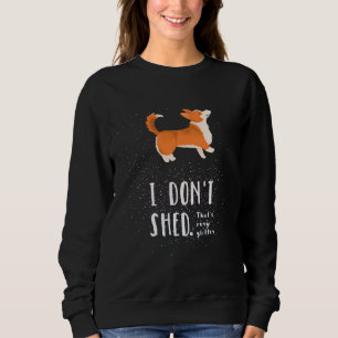 Corgi Glitter Pembroke Welsh Corgi Sweatshirt