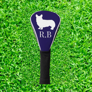 Corgi Golf Blue Navy  Head Cover